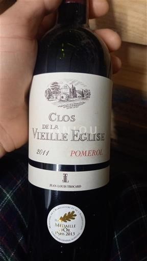 Bordeaux Pomerol Clos de la Vieille Eglise 2011