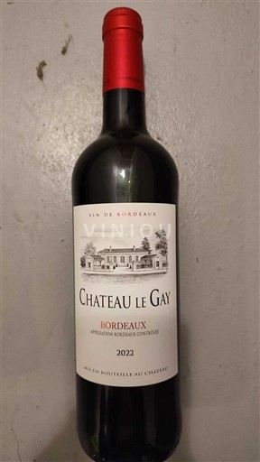 Bordeaux Château Le Gay 2022