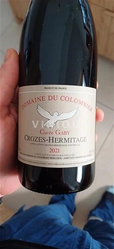 Vallée du Rhône Crozes-hermitage Domaine Colombier Gaby 2021