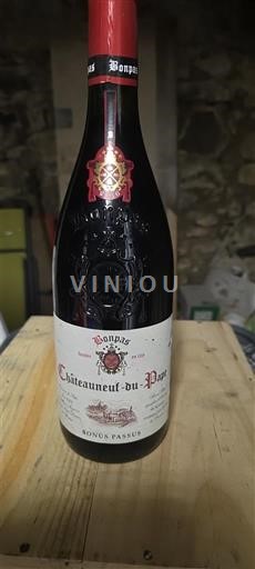 Rhônen laakso Châteauneuf-du-Pape Bonpas Bonus Passus 2016