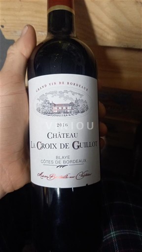 Bordeaux Blaye-côtes-de-bordeaux Château La Croix de Guillot 2016