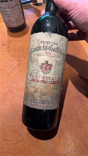 Bordeaux Saint-Émilion Grand Cru Grand Cru Classé Château Canon-la-Gaffelière 1974