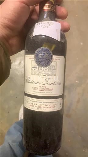 Bordeaux Blaye-côtes-de-bordeaux Château Fombrion 2008