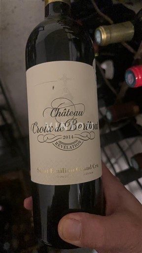 Bordeaux Saint-Émilion Grand Cru Grand Cru Château Croix de Bertinat Révélation 2014