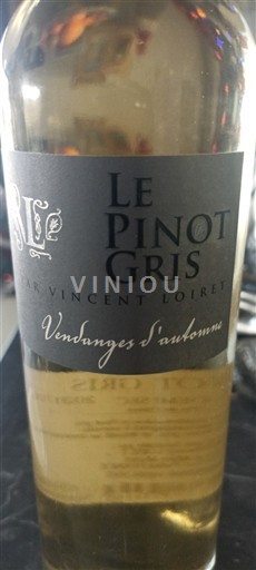 Alsace Pinot xám Domaine Vincent Loiret Vendanges d'automne 2021