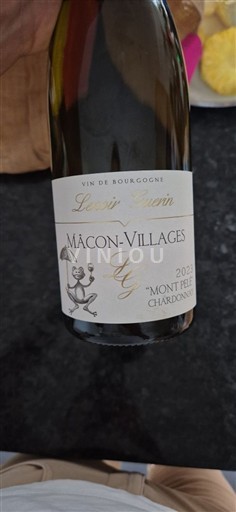 Burgundsko Mâcon a mâconské vesnice Louis Guérin Mont Plaisir 2023