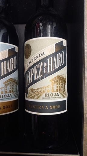 La Rioja Rioja Hacienda López de Haro Reserva 2009