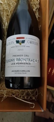 Bourgogne Puligny-montrachet Premier Cru Jacques Carillon Les Perrières 2015
