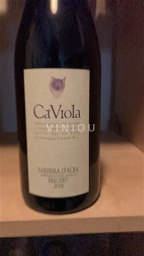 Piëmont Barbera d'Alba Ca' Viola Brichet 2018