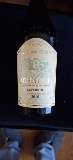 Jura Côtes du Jura Domaine Claude Credoz Savagnin Vieilli en Fûts de Chêne 2010