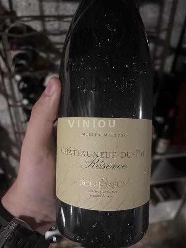 Vallée du Rhône Châteauneuf-du-pape Roger Sabon Réserve 2019