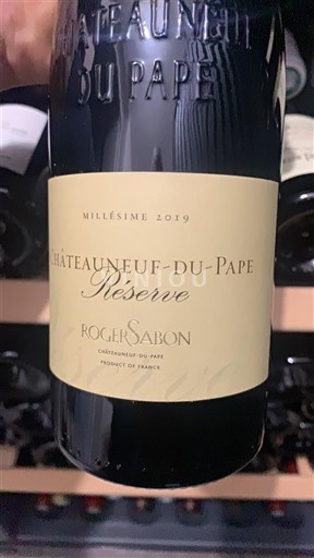 Vallée du Rhône Châteauneuf-du-pape Roger Sabon Réserve 2019