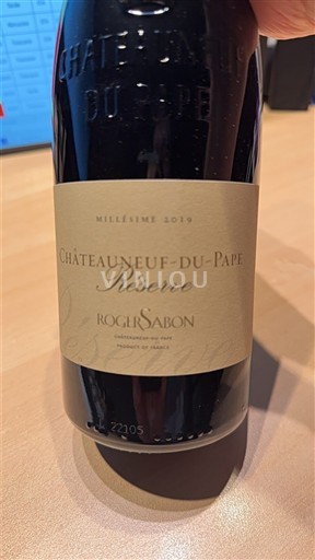 Rhône Valley Châteauneuf-du-Pape Roger Sabon Réserve 2019