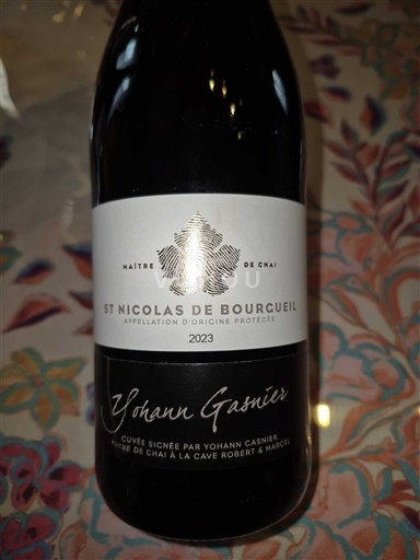 Valle del Loira Saint-Nicolas-De-Bourgueil Cave Robert & Marcel Yohann Gasnier 2023