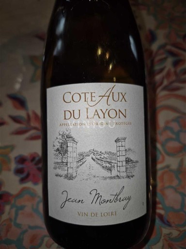 Loiren laakso Coteaux-du-Layon Jean Montbray 2023