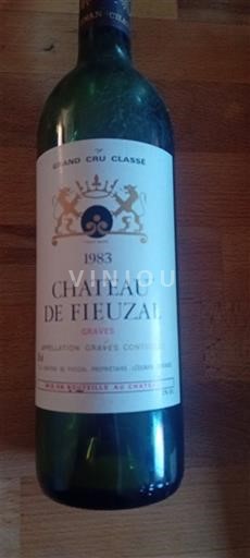 Bordeaux Graves Grand Cru Château Fieuzal 1983