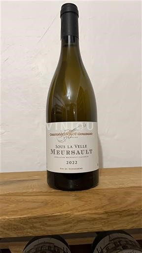 Burgund Meursault Christophe Viollot-Guillemard Sous la Velle 2022