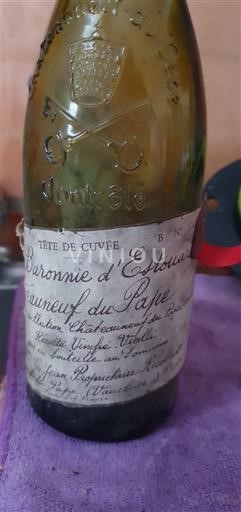 Valle del Rodano Châteauneuf-du-Pape Baronnie d'Estouard Tête de 1989