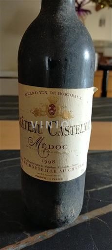 Bordeaux Médoc Château Castelnau 1998