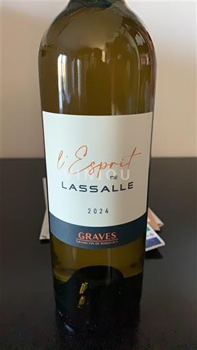 Bordeaux Graves Lassalle L'Esprit de Lassalle 2024
