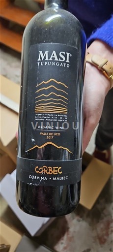 Mendoza Thung lũng Uco Masi Tupungato Corbec 2017
