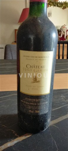 Bordeaux Saint-Émilion Grand Cru Grand Cru Château Haut Gravet Non-Vintage