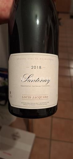 Burgundija Santenay Louis Jacquard 2018