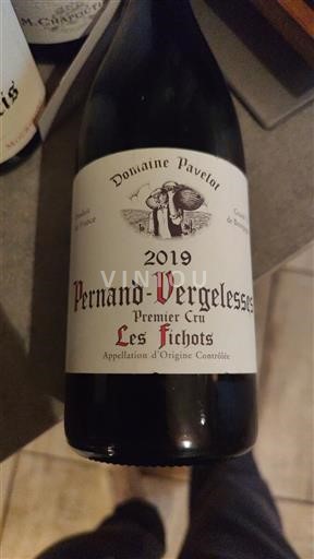 Bourgogne Pernand-Vergelesses Premier Cru Domaine Pavelot Les Fichots 2019