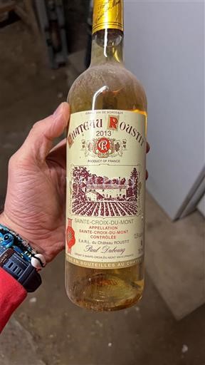 Burdeos Sainte-Croix-Du-Mont Château Roustit 2013