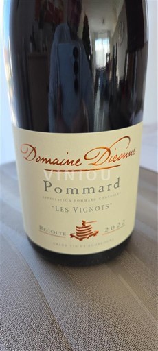 Borgoña Pommard Domaine Diconne Les Vignots 2022
