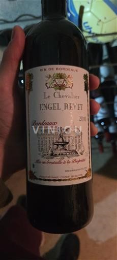 Viinit Rouge sec Le Chevallier Engel Revet 2016 Ranska Bordeaux AOC