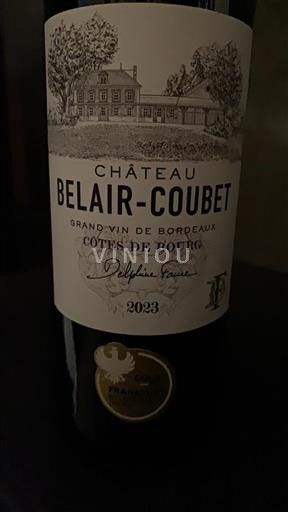 Bordeaux Côtes-de-bourg Château Belair-Coubet 2023