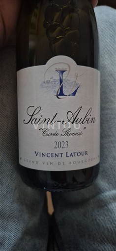 Bourgogne Saint-Aubin Vincent Latour Thomas 2023