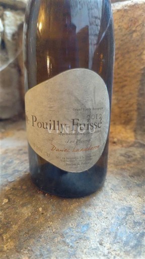 Burgund Pouilly-fuissé Domaine Daniel larocherre Les Plessys 2012