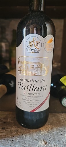 Akvitánie a Charentes Charentais Domaine Taillant 2022