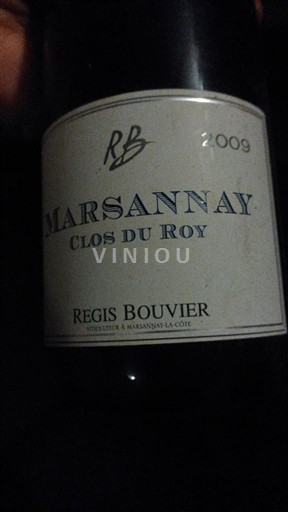 Burgundsko Marsannay Régis Bouvier Clos du Roy 2009