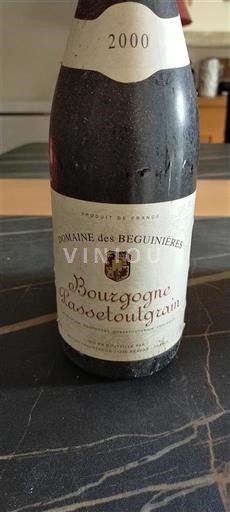 Burgund Bourgogne-passetoutgrain Domaine S Béguinières 2000