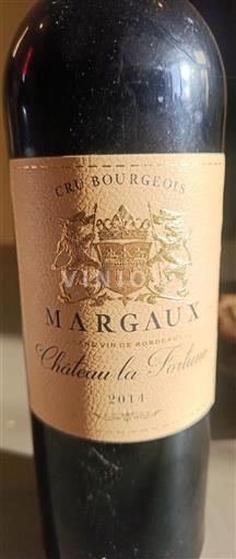 Bordeaux Margaux Cru Bourgeois Château La Fortune 2014