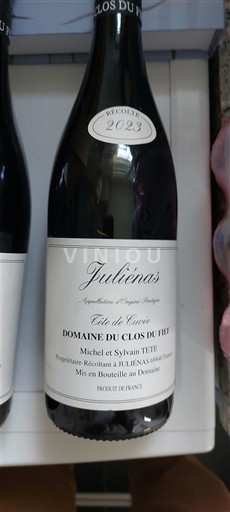 Beaujolais Juliénas Domaine Clos du Fief Tête de 2023
