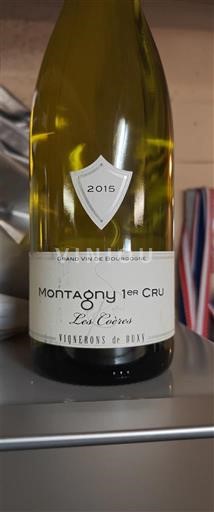 Bourgogne Montagny Premier Cru Vignerons de Buxy Les Coères 2015