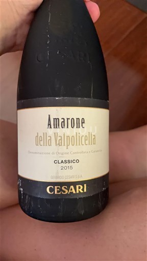 Veneto Amarone della Valpolicella Cesari Classico 2015