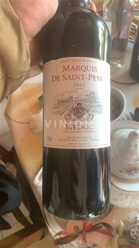 Bordeaux Médoc Marquis de Saint-Peyf 2011