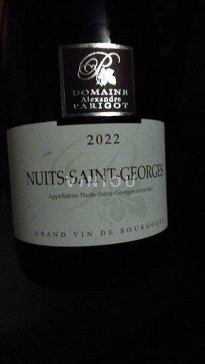 Burgundy Nuits-Saint-Georges Domaine Alexandre Parigot 2022