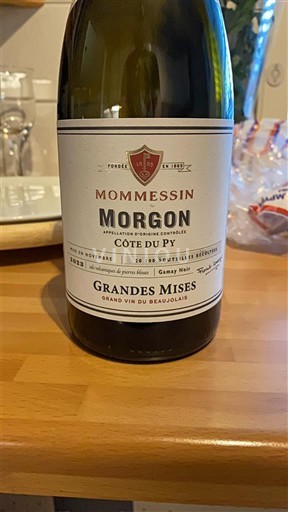 Beaujolais Morgon Mommessin Côte du Py Grandes Mises 2022
