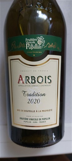 Jura Arbois Fruitière Vinicole de Pupillin Tradition 2020