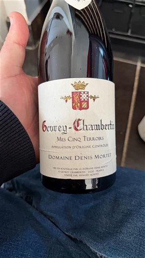 Burgundy Gevrey-Chambertin Domaine Nis Mortet Mes Cinq Terroirs 2018
