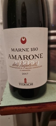 Veneto Amarone della Valpolicella Tedeschi Marne 180 2017