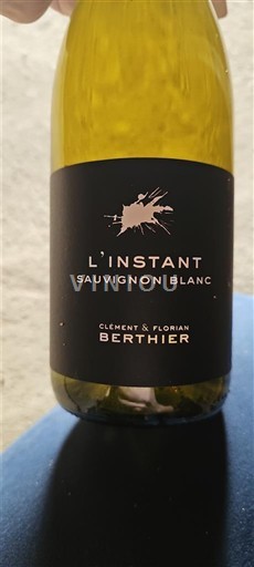 Loiredalen Ospecificerad Clément & Florian Berthier L'Instant Sauvignon Blanc 2021