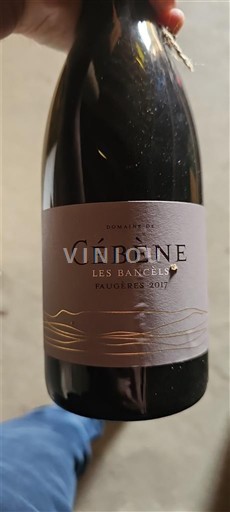 Langvedok Faugères Domaine Cébène Les Bancèls 2017