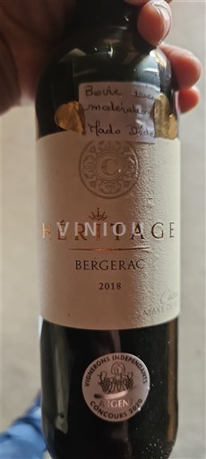 Sudoeste Bergerac Héritage 2018